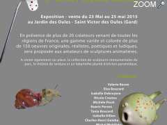 фотография de Exposition-Vente de sculptures animalières