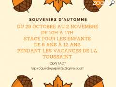 picture of Stage enfant "Souvenirs d'Automne"